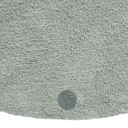 Round Dot Washable Rug