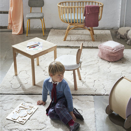 Clouds RugCycled Washable Rug