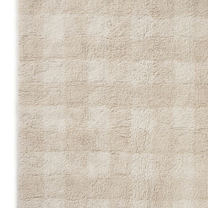 Vichy Checked Washable Rug