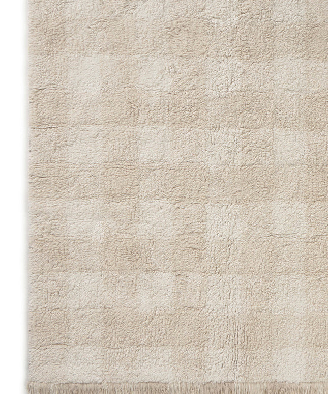 Vichy Checked Washable Rug