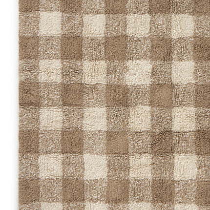 Vichy Checked Washable Rug
