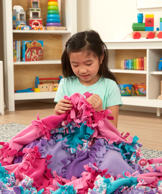 Created by Me! Flower Fleece Quilt