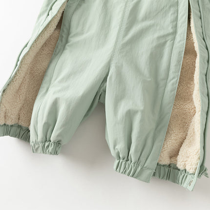 Baby Girls/Boys Cute Indoor Warm Hooded One-Piece Romper