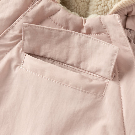 Baby Girls/Boys Cute Indoor Warm Hooded One-Piece Romper