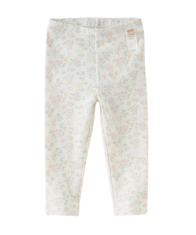 Toddler Girls Summer Cute Butterfly Print/Floral Print Breathable Slim Leggings