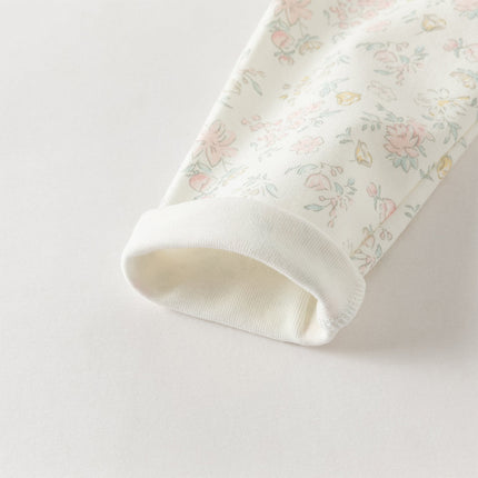 Toddler Girls Summer Cute Butterfly Print/Floral Print Breathable Slim Leggings