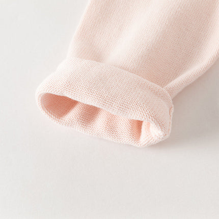 Toddler Girls Sweet Pink Cotton Lightweight Casual Sweater Cardigans