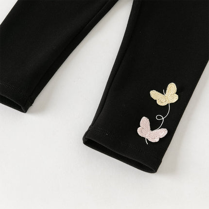 Toddler Girls Multi-color Slim Soft Leggings