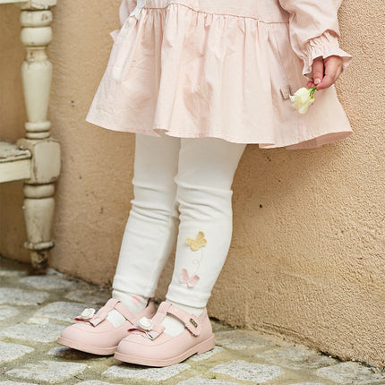 Toddler Girls Multi-color Slim Soft Leggings