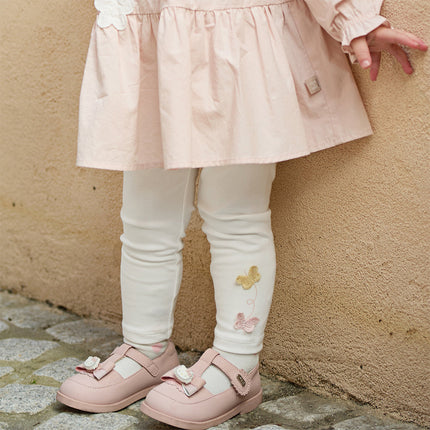 Toddler Girls Multi-color Slim Soft Leggings