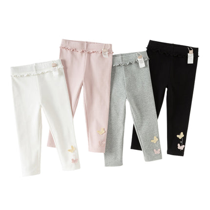 Toddler Girls Multi-color Slim Soft Leggings
