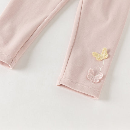 Toddler Girls Multi-color Slim Soft Leggings