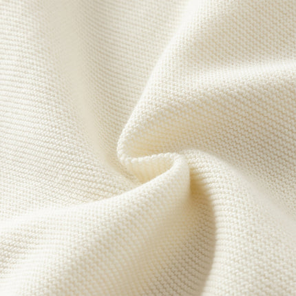 Toddler Girls Beige College-style Breathable Cotton Sweater Cardigans