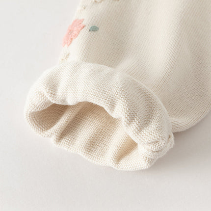 Toddler Girls Cute Apricot Outwear Soft Cotton Cardigans