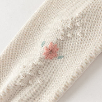 Toddler Girls Cute Apricot Outwear Soft Cotton Cardigans