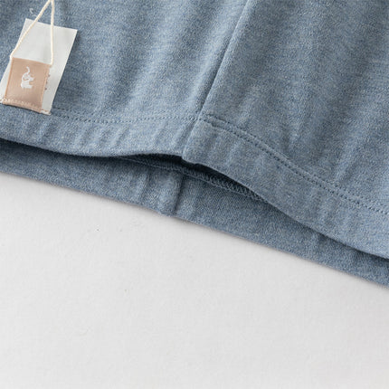 Toddler Girls Fashion Grey/Denim Blue Lightweight Soft Leggings