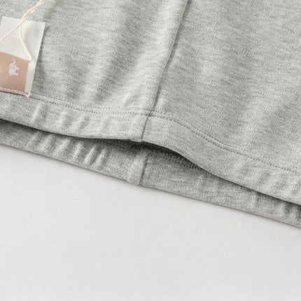 Toddler Girls Navy Blue/Light Grey Versatile Slim Leggings