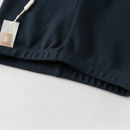Toddler Girls Navy Blue/Light Grey Versatile Slim Leggings
