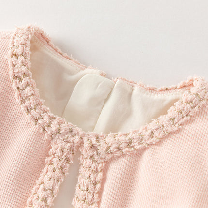 Toddler Girls Sweet Pink Elegant Princess Mesh Dress