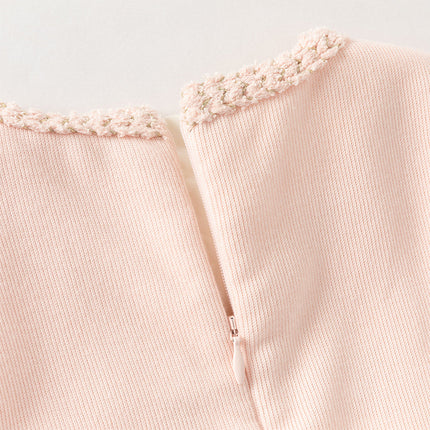 Toddler Girls Sweet Pink Elegant Princess Mesh Dress