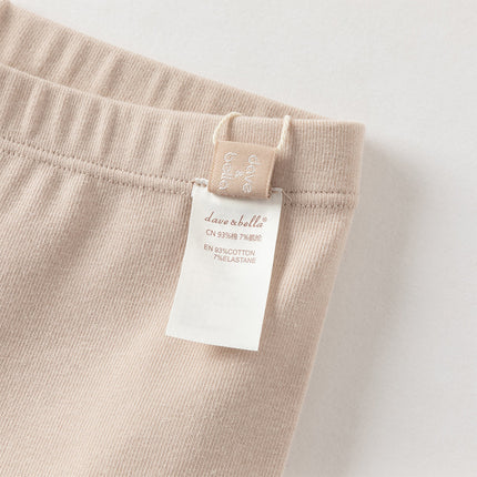 Toddler Girls Pink/Light Grey Comfortable Versatile Leggings