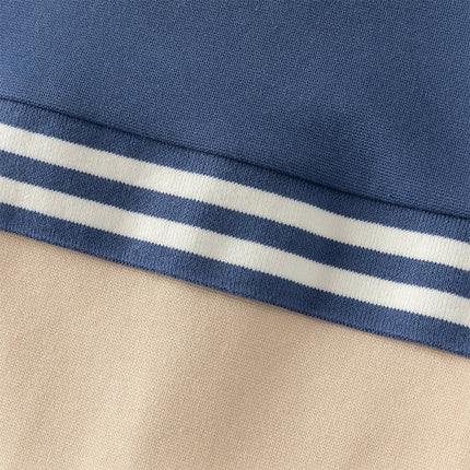 Baby Boys Blue Long Sleeve Casual Rompers