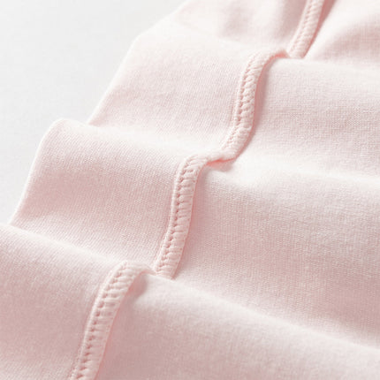 Baby Girls Sweet Pink Long Sleeve Soft Indoor Mesh Rompers