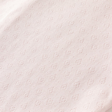 Baby Girls Sweet Pink Breathable Cotton Soft Indoor Rompers
