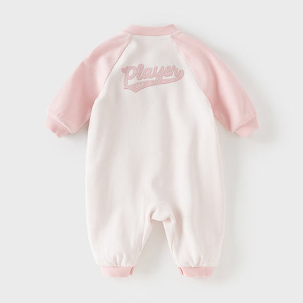 Baby Boys/Girls Blue/Pink Turtle Long Sleeve Breathable Rompers