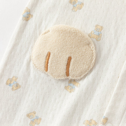 Baby Girls/Boys Summer Bear Print Comfortable Cotton Rompers