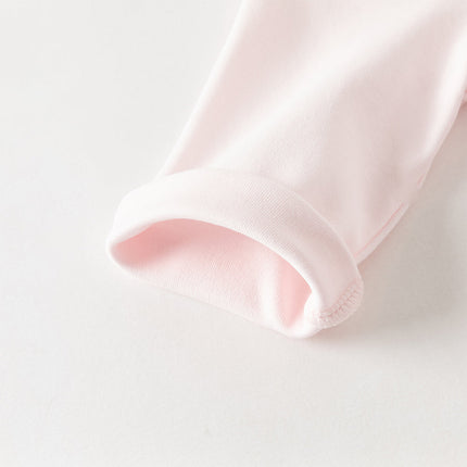Baby Girls Light Pink Cute Mesh Dress-style Rompers