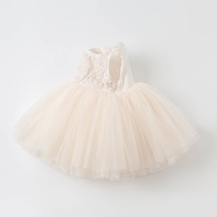 Kids Girls Summer Noble Reb/Pink Haute Couture Mesh Party