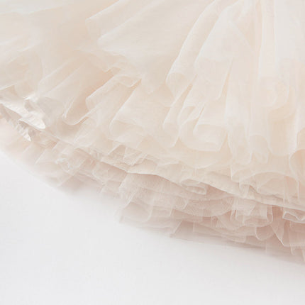 Kids Girls Summer Noble Reb/Pink Haute Couture Mesh Party
