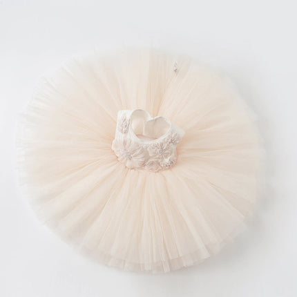 Kids Girls Summer Noble Reb/Pink Haute Couture Mesh Party