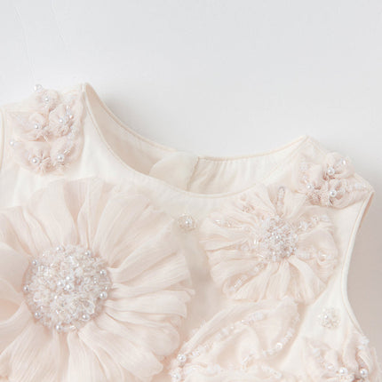 Kids Girls Summer Noble Reb/Pink Haute Couture Mesh Party