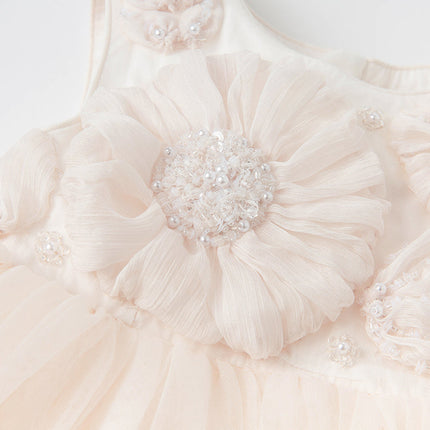 Kids Girls Summer Noble Reb/Pink Haute Couture Mesh Party