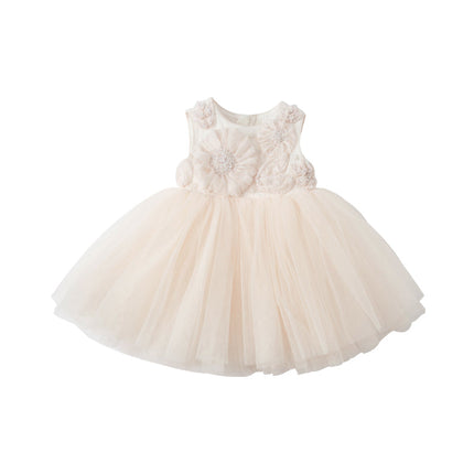Kids Girls Summer Noble Reb/Pink Haute Couture Mesh Party