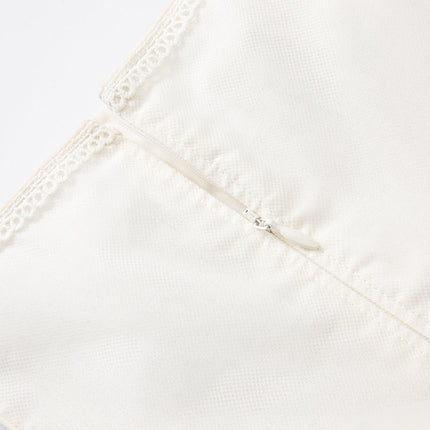 Summer Toddler Girls White Lace Princess Dress