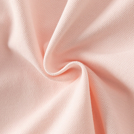 Toddler Girls Summer Short Sleeve Pink Pleated Dress