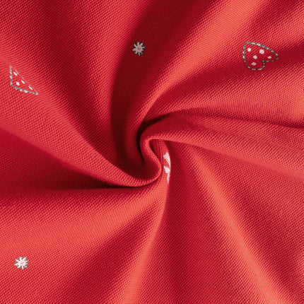 Toddler Girl Summer Cotton Red/Pink Polo Princess Dress