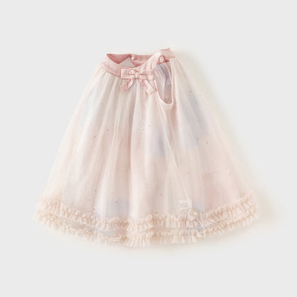 Girls Summer Pink Sleeveless A-line Princess Dress
