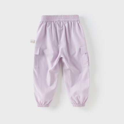 Kids Girls/Boys Summer Multi-color Loose Lightweight Joggers