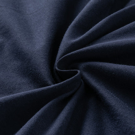Girls Summer Navy Blue Formal Naval Collar Dress