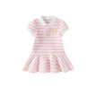 Pink White Striped