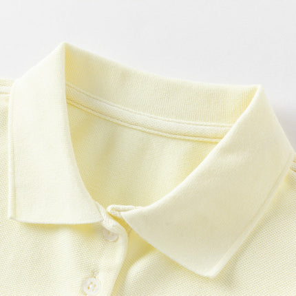 Toddler Girls Summer Outdoor Cute Polo-collar A-line Dress