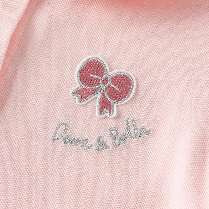 Girls Summer Navy Collar Pink Sweet Princess A-line Dress