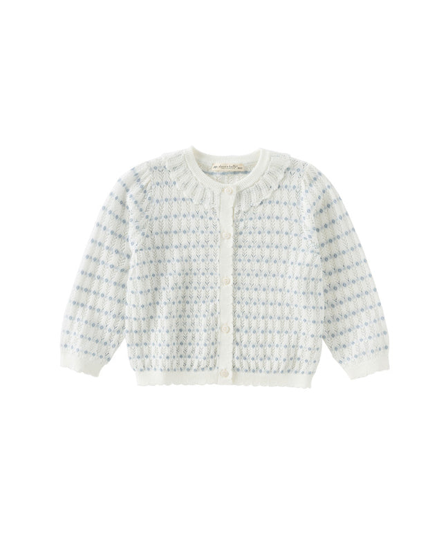 Kids Girls Summer Elegant White Outwear Daily Cardigans