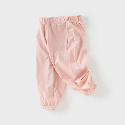 Toddler Girls/Boys Summer Outdoor UV-protection Loose Drawstring Pants