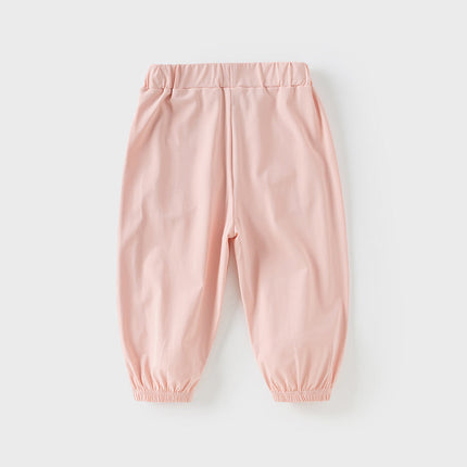 Toddler Girls/Boys Summer Outdoor UV-protection Loose Drawstring Pants