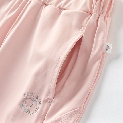 Toddler Girls/Boys Summer Outdoor UV-protection Loose Drawstring Pants